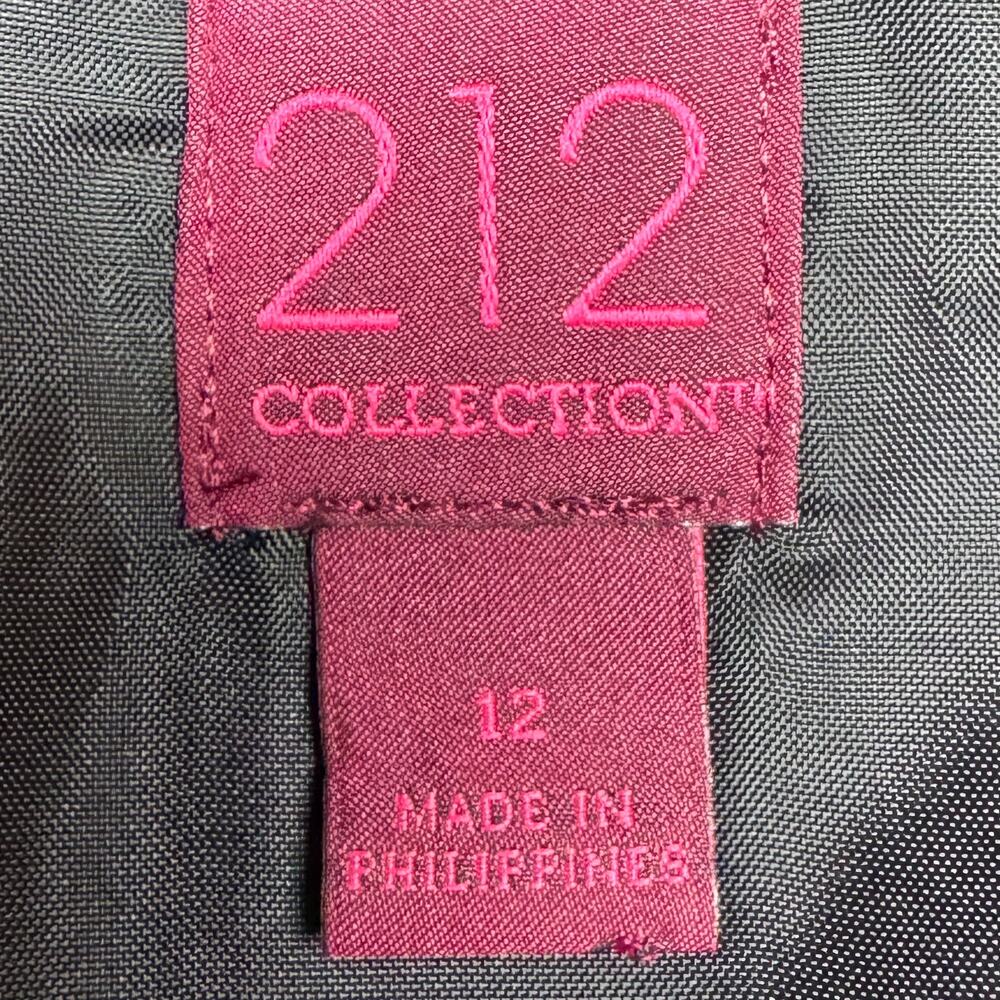 212 Collection Black Sheath Dress Size 12 - Picture 5 of 6